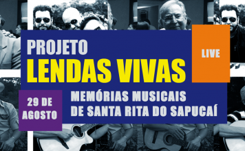 Em formato Live, Projeto Lendas Vivas homenageará compositores e bandas de Santa Rita