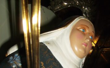 A primeira Festa de Santa Rita