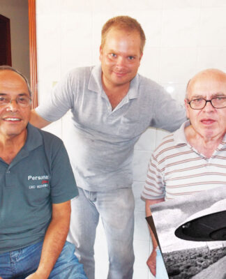 Chicão do Alemão e Chico Coelho: os santa-ritenses que viram um disco voador