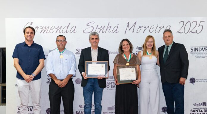 Comenda Sinhá Moreira homenageia inovação, geração de empregos e personalidades que impulsionam o Vale da Eletrônica