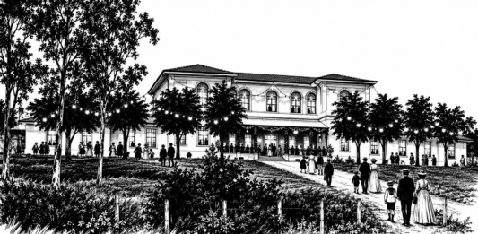 Em 1913, Santa Rita celebrou o reconhecimento de Instituto Moderno com três dias de festa